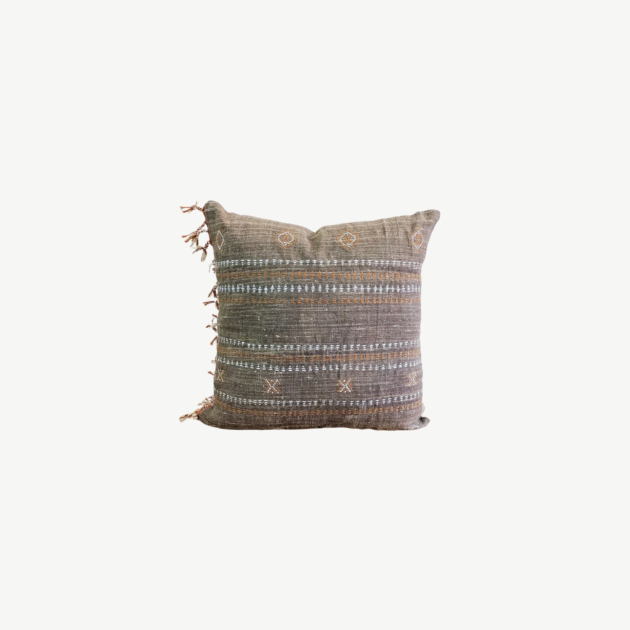 melly sink woven throw pillow